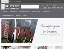 Tablet Screenshot of belltrees.co.uk